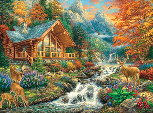 Buffalo Games - Alpine Serenity - Puzzle 1000 Teile mit versteckten Bildern von Buffalo Games