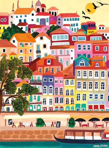 Buffalo Games - Bonjour - Porto Portugal - 1000 Teile Puzzle für Erwachsene - Herausforderndes Puzzle perfekt für Spieleabende Buffalo Games - Bonjour - Porto Portugal - 1000 Teile Puzzle für Erwachsene - Herausforderndes Puzzle perfekt für Spieleabende von Buffalo Games