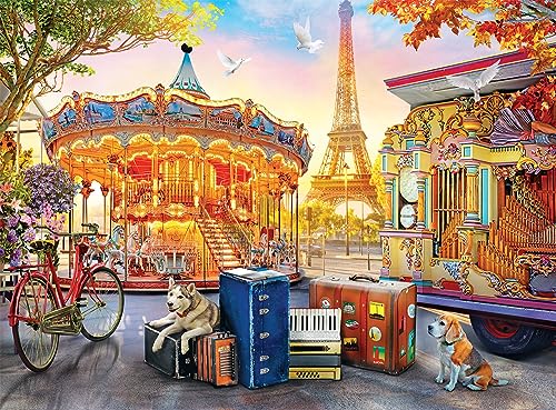 Buffalo Games - Carrousel de Paris – Puzzle mit 1000 Teilen von Buffalo Games