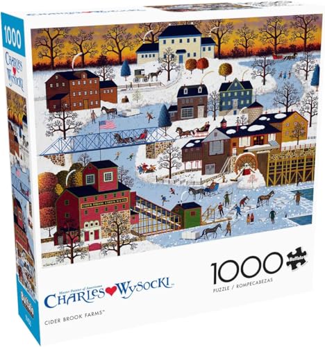 Buffalo Games - Charles Wysocki – Cider Brook Farms – 1000 Teile Puzzle Buffalo Games - Charles Wysocki – Cider Brook Farms – 1000 Teile Puzzle von Buffalo Games