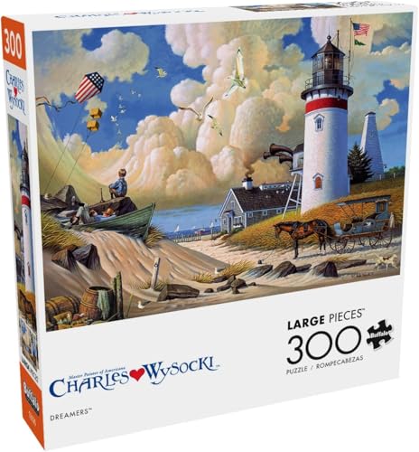 Buffalo Games - Charles Wysocki - Dreamers - 300 große Teile Puzzle für Erwachsene herausforderndes Puzzle perfekt für Spieleabende - Fertige Größe 21,25 x 15,00 Buffalo Games - Charles Wysocki - Dreamers - 300 große Teile Puzzle für Erwachsene herausforderndes Puzzle perfekt für Spieleabende - Fertige Größe 21,25 x 15,00 von Buffalo Games
