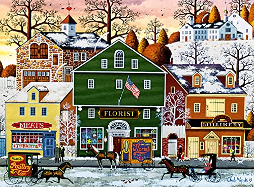 Buffalo Games - Charles Wysocki - Fleisch, Blumen, Hüte - Puzzle 1000 Teile von Buffalo Games