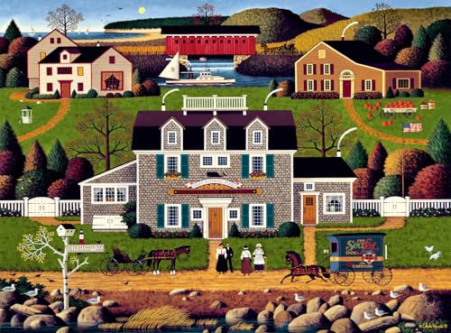 Buffalo Games - Charles Wysocki - Moonmeadow Cove - 1000-teiliges Puzzle für Erwachsene - Herausforderndes Puzzle perfekt für Spieleabende - Fertige Größe ist 26,75 x 19,75 cm Buffalo Games - Charles Wysocki - Moonmeadow Cove - 1000-teiliges Puzzle für Erwachsene - Herausforderndes Puzzle perfekt für Spieleabende - Fertige Größe ist 26,75 x 19,75 cm von Buffalo Games