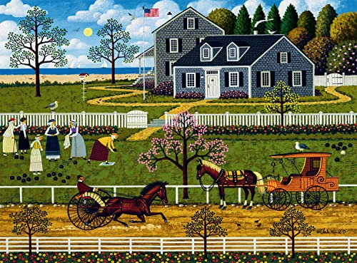 Buffalo Games - Charles Wysocki - The Boccie Ladies of Marthas Vineyard - 1000 Teile Puzzle von Buffalo Games