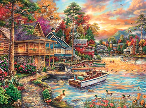 Buffalo Games - Chuck Pinson - Freiheit am See - 1000 Teile Puzzle von Buffalo Games