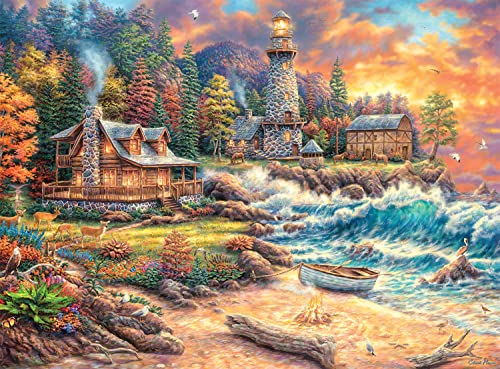 Buffalo Games - Chuck Pinson - Providence by The Sea - 1000 Teile Puzzle von Buffalo Games