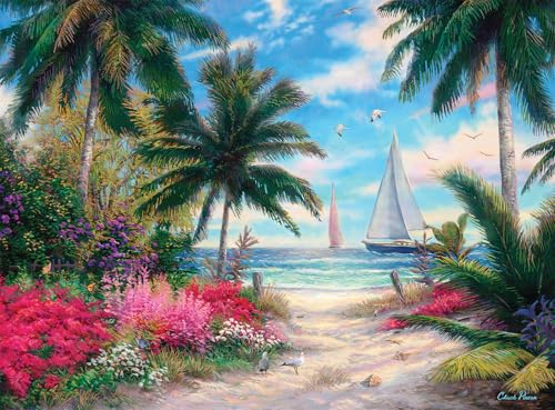 Buffalo Games - Chuck Pinson - Sea Breeze Trail - 1000-teiliges Puzzle für Erwachsene - Herausforderndes Puzzle perfekt für Spieleabende - Fertige Größe ist 26,75 x 19,75 cm Buffalo Games - Chuck Pinson - Sea Breeze Trail - 1000-teiliges Puzzle für Erwachsene - Herausforderndes Puzzle perfekt für Spieleabende - Fertige Größe ist 26,75 x 19,75 cm von Buffalo Games