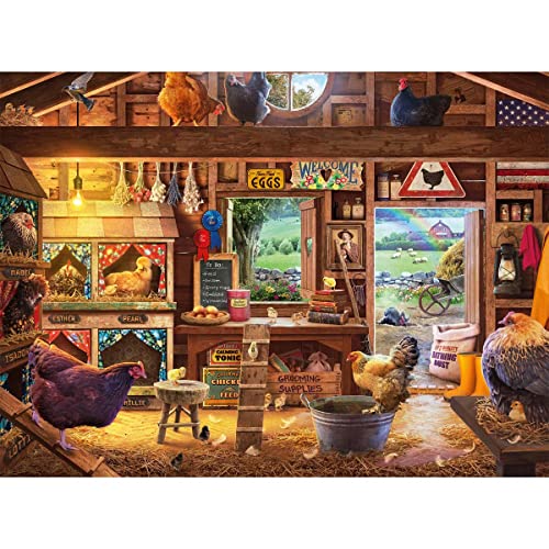 Buffalo Games - David Stevenson - Country Ladies - 1000-teiliges Puzzle für Erwachsene, herausforderndes Puzzle, perfekt für Spieleabende von Buffalo Games