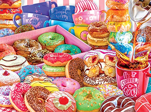 Buffalo Games - Donut Worry, Be Happy! - 1000 Teile Puzzle von Buffalo Games