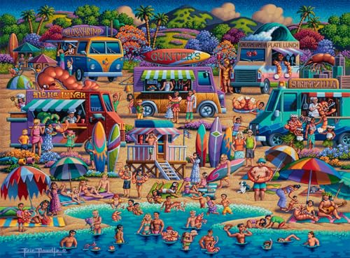 Buffalo Games - Eric Dowdle - Shrimp Trucks - 1000-teiliges Puzzle für Erwachsene herausforderndes Puzzle perfekt für Spieleabende - Fertige Puzzle-Größe ist 26,75 x 19,75 cm Buffalo Games - Eric Dowdle - Shrimp Trucks - 1000-teiliges Puzzle für Erwachsene herausforderndes Puzzle perfekt für Spieleabende - Fertige Puzzle-Größe ist 26,75 x 19,75 cm von Buffalo Games