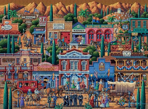 Buffalo Games - Eric Dowdle - Tombstone - 1000-teiliges Puzzle für Erwachsene herausforderndes Puzzle perfekt für Spieleabende - Fertige Puzzle-Größe ist 26,75 x 19,75 cm Buffalo Games - Eric Dowdle - Tombstone - 1000-teiliges Puzzle für Erwachsene herausforderndes Puzzle perfekt für Spieleabende - Fertige Puzzle-Größe ist 26,75 x 19,75 cm von Buffalo Games