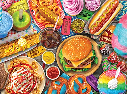 Buffalo Games - Fun Fair Food - 1000 Teile Puzzle von Buffalo Games