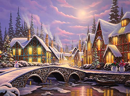 Buffalo Games - Geno Peoples - A Snowy Christmas - Puzzle 1000 Teile von Buffalo Games