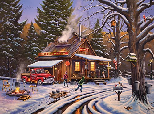 Buffalo Games - Geno Peoples - Maple Sugaring Time - 1000 Teile Puzzle von Buffalo Games