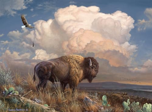 Buffalo Games - Hautman Brothers - Majestic Bison - 1000 Teile Puzzle für Erwachsene herausforderndes Puzzle perfekt für Spieleabende - Fertige Puzzle-Größe ist 26,75 x 19,75 Buffalo Games - Hautman Brothers - Majestic Bison - 1000 Teile Puzzle für Erwachsene herausforderndes Puzzle perfekt für Spieleabende - Fertige Puzzle-Größe ist 26,75 x 19,75 von Buffalo Games
