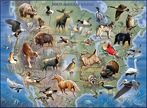 Buffalo Games - Hautman Brothers - North American Wildlife - 1000 Teile Puzzle von Buffalo Games