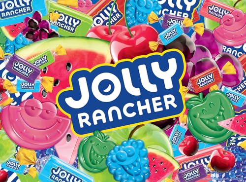 Buffalo Games - Hershey - Jolly Rancher Collage - 1000-teiliges Puzzle für Erwachsene herausforderndes Puzzle perfekt für Spieleabende - Fertige Puzzle-Größe ist 26,75 x 19,75 cm von Buffalo Games