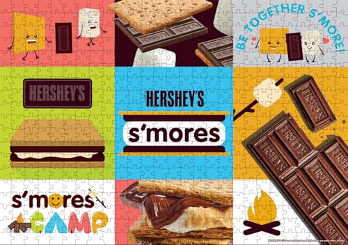 Buffalo Games - Hershey - S'Mores Collage - 300-teiliges Puzzle für Erwachsene herausforderndes Puzzle perfekt für Spieleabende - Fertige Puzzle-Größe ist 21,25 x 15,00 von Buffalo Games