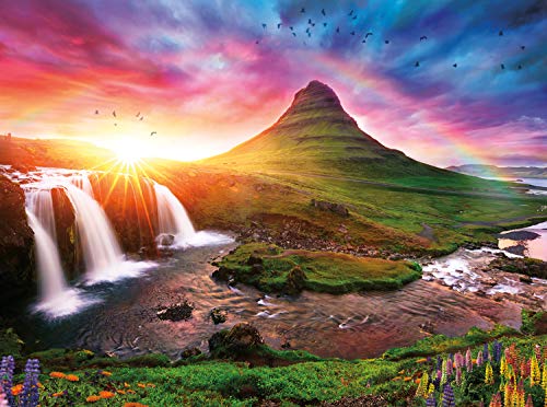 Buffalo Games - Island-Sonnenuntergang – 1500-teiliges Puzzle für Erwachsene, herausforderndes Puzzle, perfekt für Spieleabende – 1500 Teile fertige Größe ist 31,50 x 23,50 cm von Buffalo Games