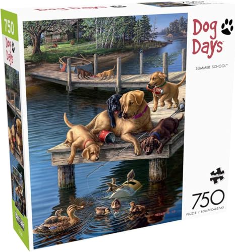 Buffalo Games - James A. Meger - Summer School - 750-teiliges Puzzle für Erwachsene - Herausforderndes Puzzle perfekt für Spieleabende - Fertige Größe ist 24,00 x 18,00 cm Buffalo Games - James A. Meger - Summer School - 750-teiliges Puzzle für Erwachsene - Herausforderndes Puzzle perfekt für Spieleabende - Fertige Größe ist 24,00 x 18,00 cm von Buffalo Games