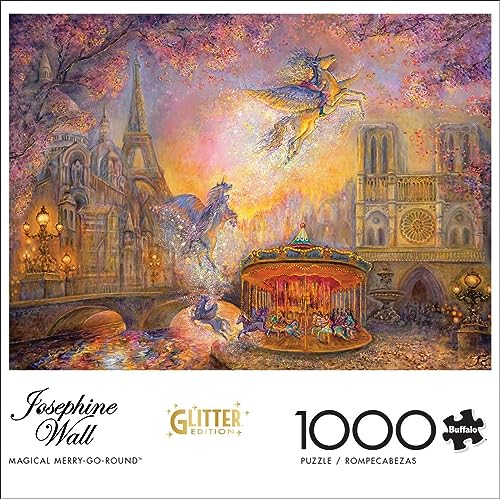 Buffalo Games - Josephine Wall - Magical Merry-Go-Round - 1000 Teile Puzzle von Buffalo Games