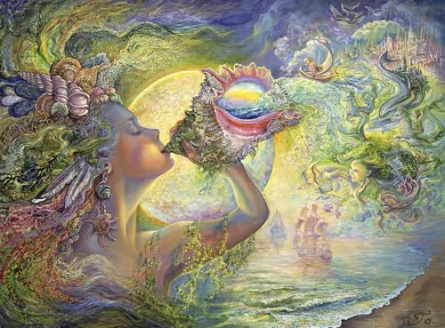 Buffalo Games - Josephine Wall - Ruf des Meeres - 1000 Teile Puzzle für Erwachsene - Herausforderndes Puzzle perfekt für Spieleabende - Fertige Puzzle-Größe ist 26,75 x 19,75 Buffalo Games - Josephine Wall - Ruf des Meeres - 1000 Teile Puzzle für Erwachsene - Herausforderndes Puzzle perfekt für Spieleabende - Fertige Puzzle-Größe ist 26,75 x 19,75 von Buffalo Games