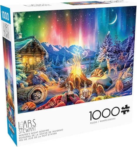 Buffalo Games LARS – Winter's Night Lagerfeuer – 1000-teiliges Puzzle für Erwachsene – herausforderndes Puzzle perfekt für Spieleabende – Fertige Größe ist 26,75 x 19,75 cm Buffalo Games LARS – Winter's Night Lagerfeuer – 1000-teiliges Puzzle für Erwachsene – herausforderndes Puzzle perfekt für Spieleabende – Fertige Größe ist 26,75 x 19,75 cm von Buffalo Games