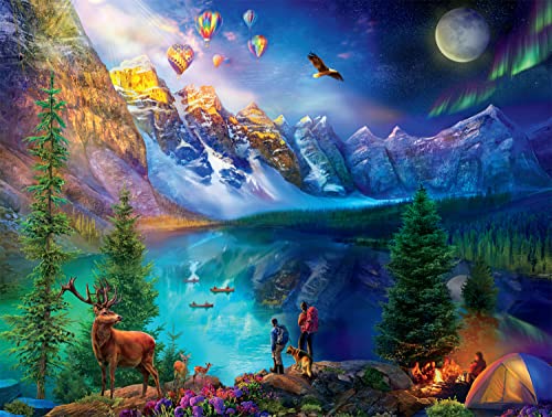 Buffalo Games - Lake Moraine Journey - 750 Teile Puzzle von Buffalo Games