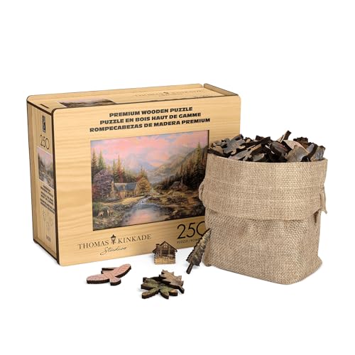 Buffalo Games Sierra Paradise Holzpuzzle – Skurrige Schnitt-Puzzleteile – 250-teiliges Puzzle für Erwachsene ab 14 Jahren von Buffalo Games