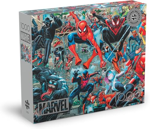Buffalo Games - Silver Select - Marvel - Spider-Verse - 1000 Teile Puzzle für Erwachsene Herausforderndes Puzzle Perfekt für Spieleabende - Fertige Größe 26,75 x 19,75 Buffalo Games - Silver Select - Marvel - Spider-Verse - 1000 Teile Puzzle für Erwachsene Herausforderndes Puzzle Perfekt für Spieleabende - Fertige Größe 26,75 x 19,75 von Buffalo Games