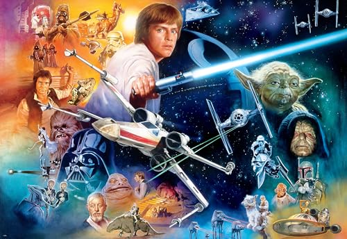 Buffalo Games - Silver Select - Star Wars - The Force is Strong with This One - 2000 Piece Jigsaw Puzzle for Adults Challenging Puzzle - Finished Size 38.50 x 26.50 von Buffalo Games