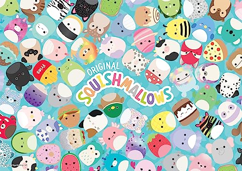 Buffalo Games - Squishmallows Friends – 300 große Teile Puzzle für Erwachsene, herausforderndes Puzzle, perfekt für Spieleabende – 300 große Teile fertiges Puzzle-Größe ist 54,25 x 38,00 cm von Buffalo Games