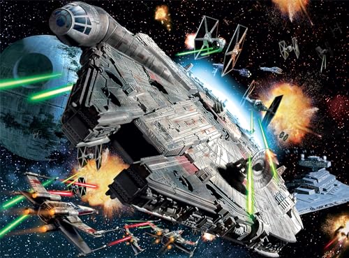 Buffalo Games - Star Wars - Punch It! - 1000-teiliges Puzzle für Erwachsene, herausforderndes Puzzle, perfekt für Spieleabende - Fertige Größe 26,75 x 19,75 cm von Buffalo Games