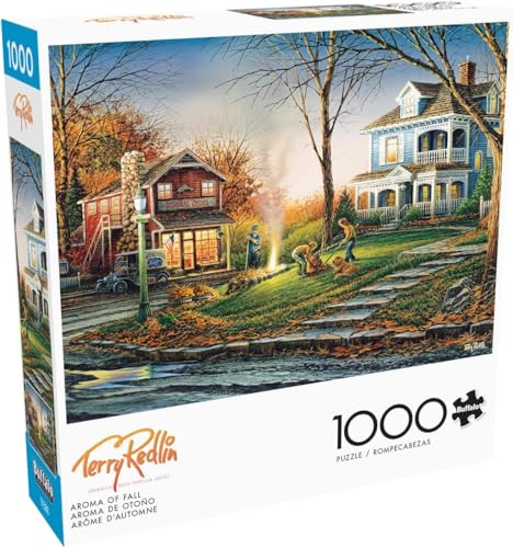 Buffalo Games Terry Redlin – Aroma des Herbstes – 1000-teiliges Holzpuzzle für Erwachsene, Herausforderndes Puzzle, Perfekt für Spieleabende, Fertige Puzzle-Größe 26,75 x 19,75 cm Buffalo Games Terry Redlin – Aroma des Herbstes – 1000-teiliges Holzpuzzle für Erwachsene, Herausforderndes Puzzle, Perfekt für Spieleabende, Fertige Puzzle-Größe 26,75 x 19,75 cm von Buffalo Games