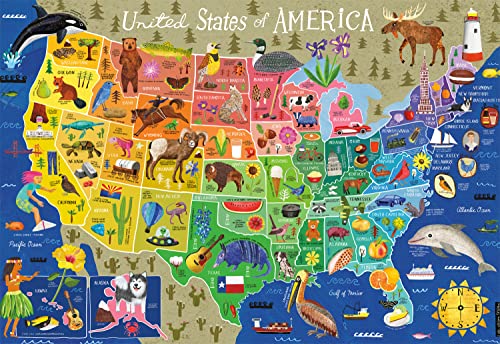 Buffalo Games - USA in Farbe – 2000 Teile Puzzle Buffalo Games - USA in Farbe – 2000 Teile Puzzle von Buffalo Games