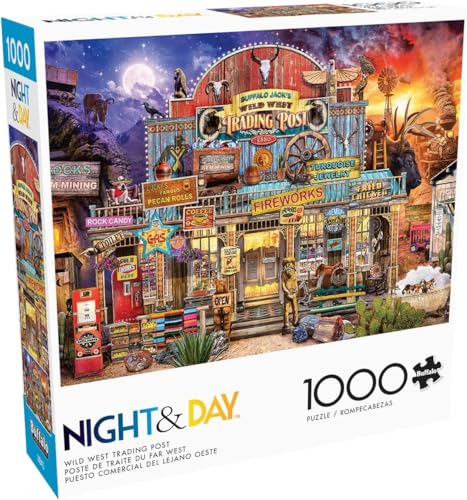 Buffalo Games - Wild West Trading Post - 1000 Teile Puzzle für Erwachsene herausforderndes Puzzle perfekt für Spieleabende - Fertige Größe 26,75 x 19,75 Buffalo Games - Wild West Trading Post - 1000 Teile Puzzle für Erwachsene herausforderndes Puzzle perfekt für Spieleabende - Fertige Größe 26,75 x 19,75 von Buffalo Games