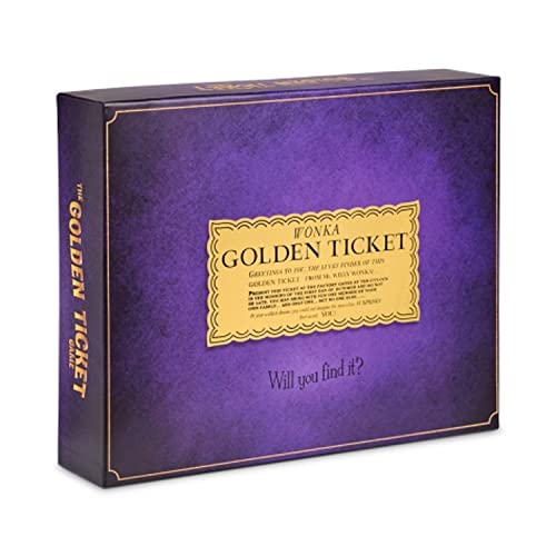 Buffalo Games - Willy Wonka's The Golden Ticket Game, 10 Jahre von Buffalo Games