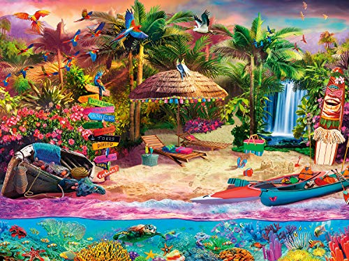 MELARQT Buffalo Games - Tropical Island Holiday - 1500 Teile Puzzle von Buffalo Games