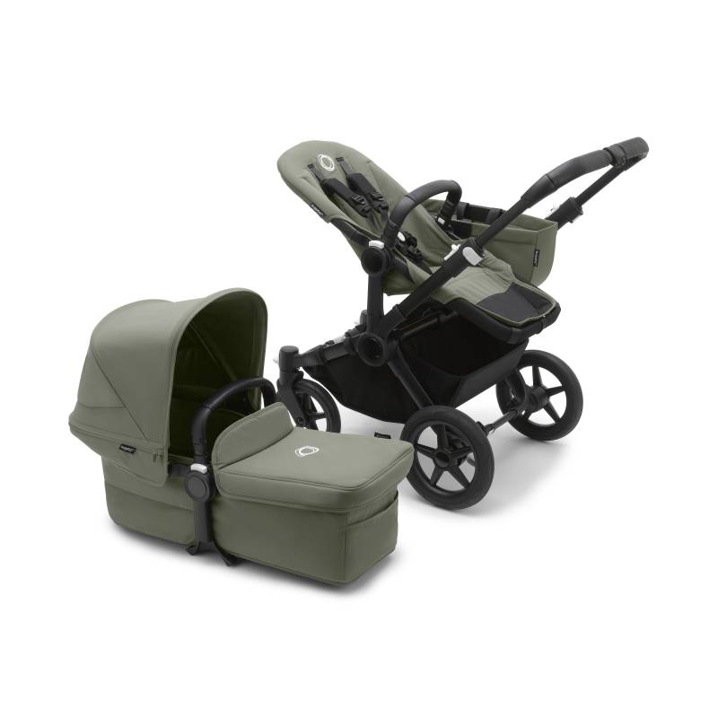 Bugaboo Donkey5 Complete - Black/Forest Green/Forest Green - Mono von Bugaboo