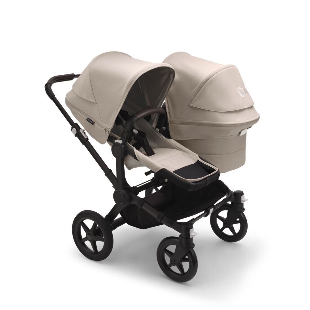 Bugaboo Donkey5 Duo Stroller - Black/Desert Taupe von Bugaboo