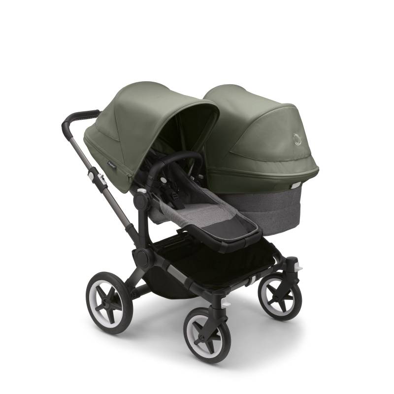 Bugaboo Donkey5 Duo Stroller - Graphite/Grey Melange von Bugaboo