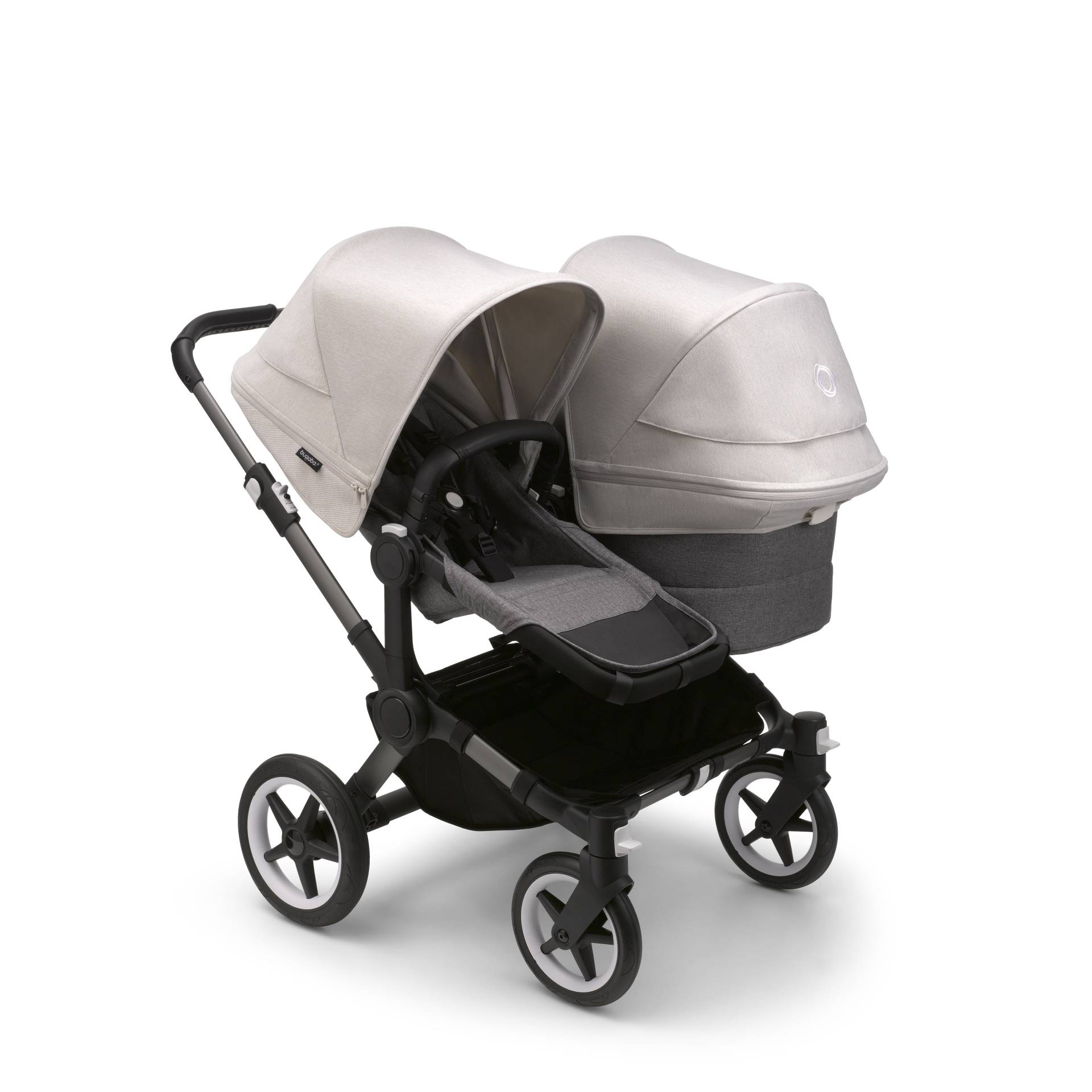 Bugaboo Donkey5 Duo Stroller - Graphite/Grey Melange von Bugaboo