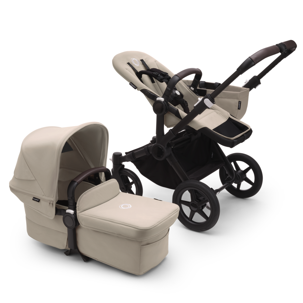 Bugaboo Donkey5 Mono Stroller– Black/Desert Taupe von Bugaboo