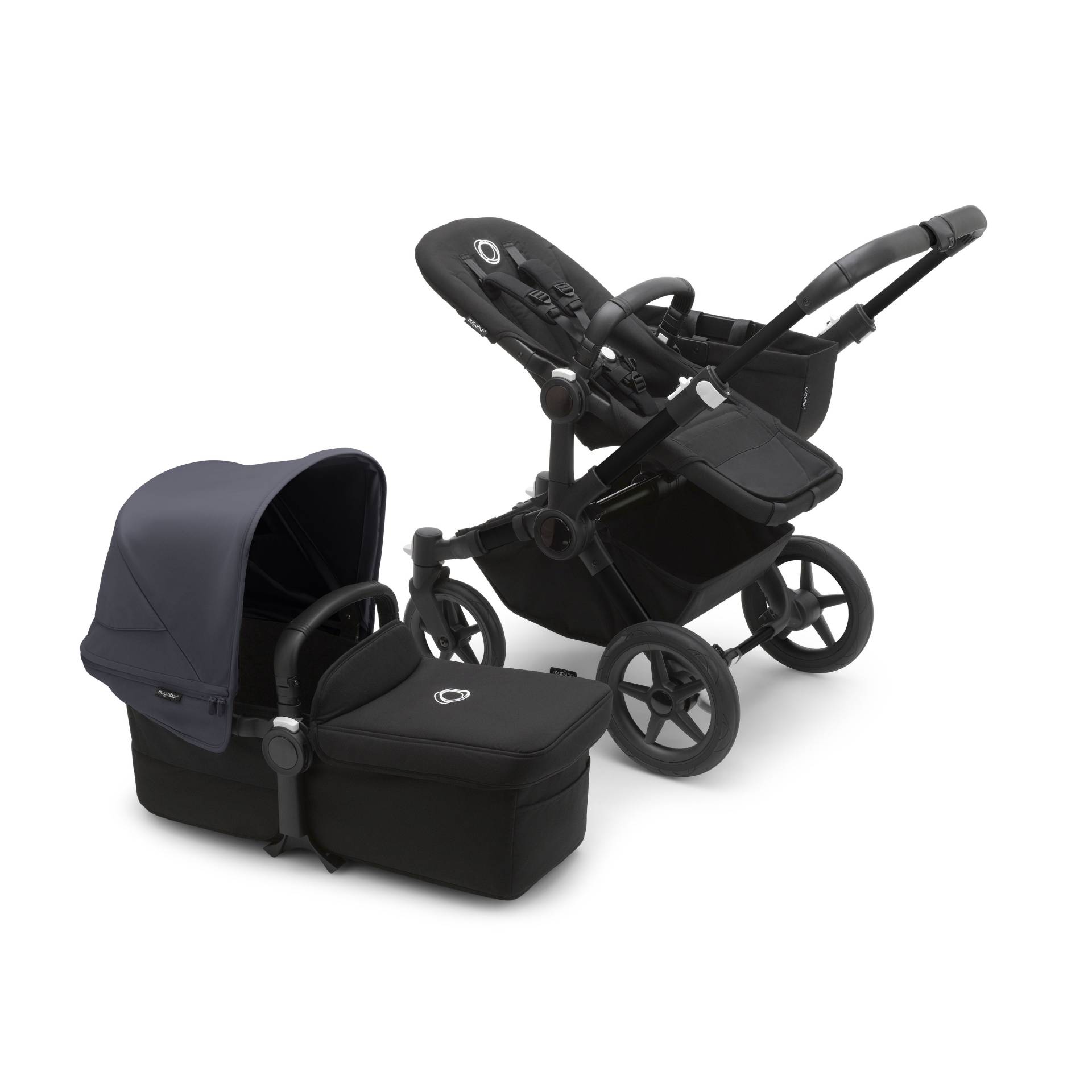 Bugaboo Donkey5 Mono Stroller - Black/Midnight Black von Bugaboo