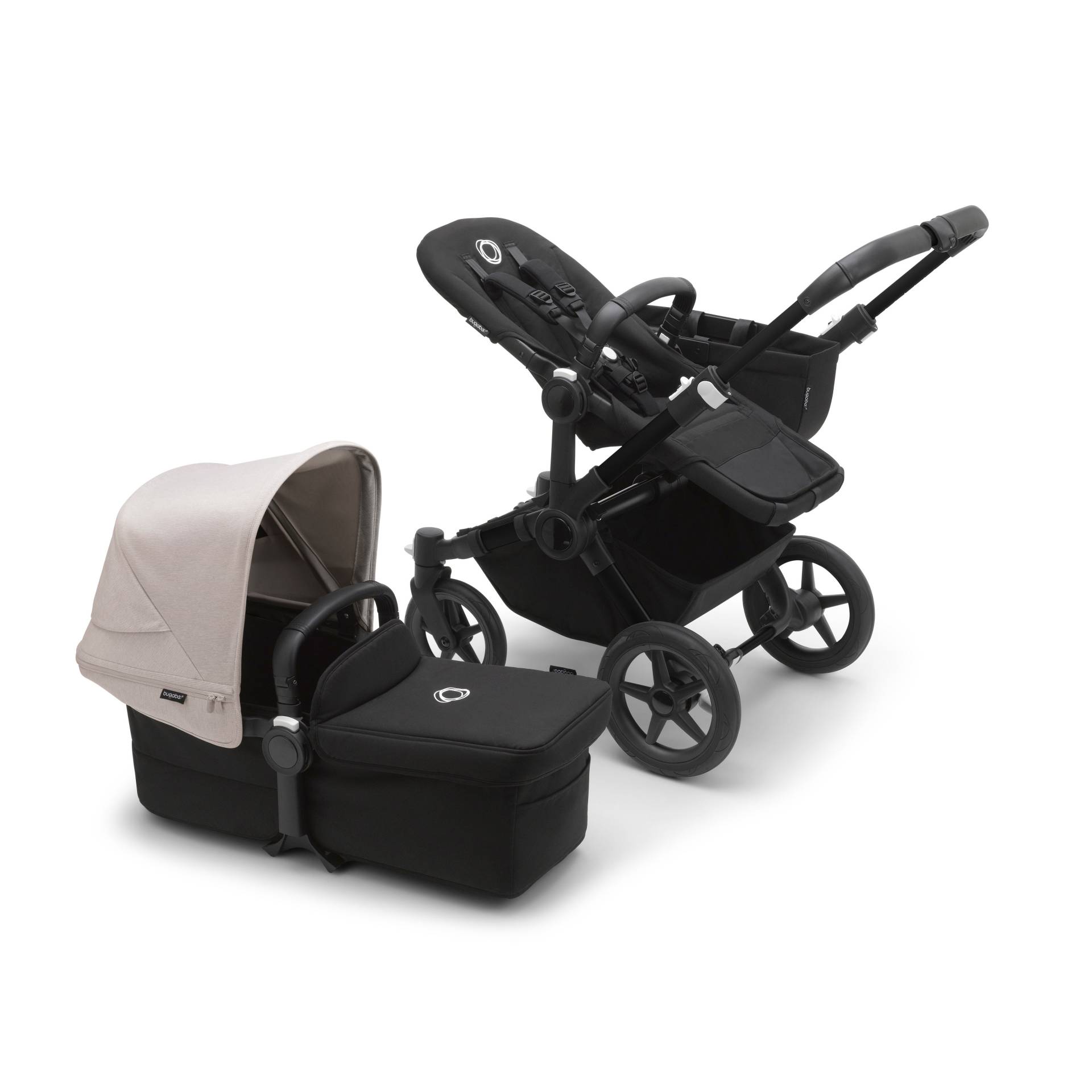 Bugaboo Donkey5 Mono Stroller - Black/Midnight Black von Bugaboo