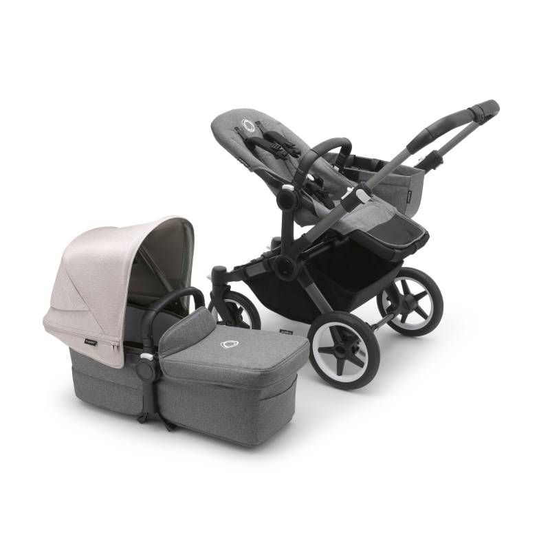 Bugaboo Donkey5 Mono Stroller - Graphite/Grey Melange von Bugaboo