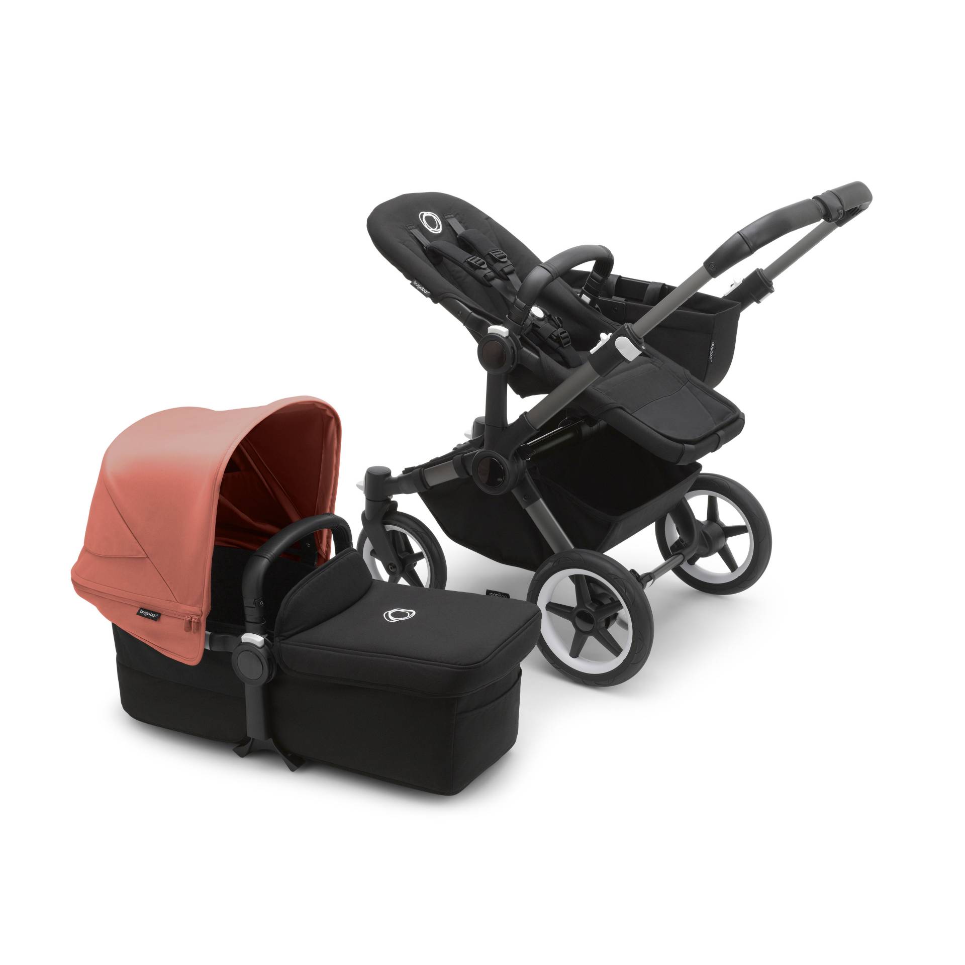 Bugaboo Donkey5 Mono Stroller - Graphite/Midnight Black von Bugaboo