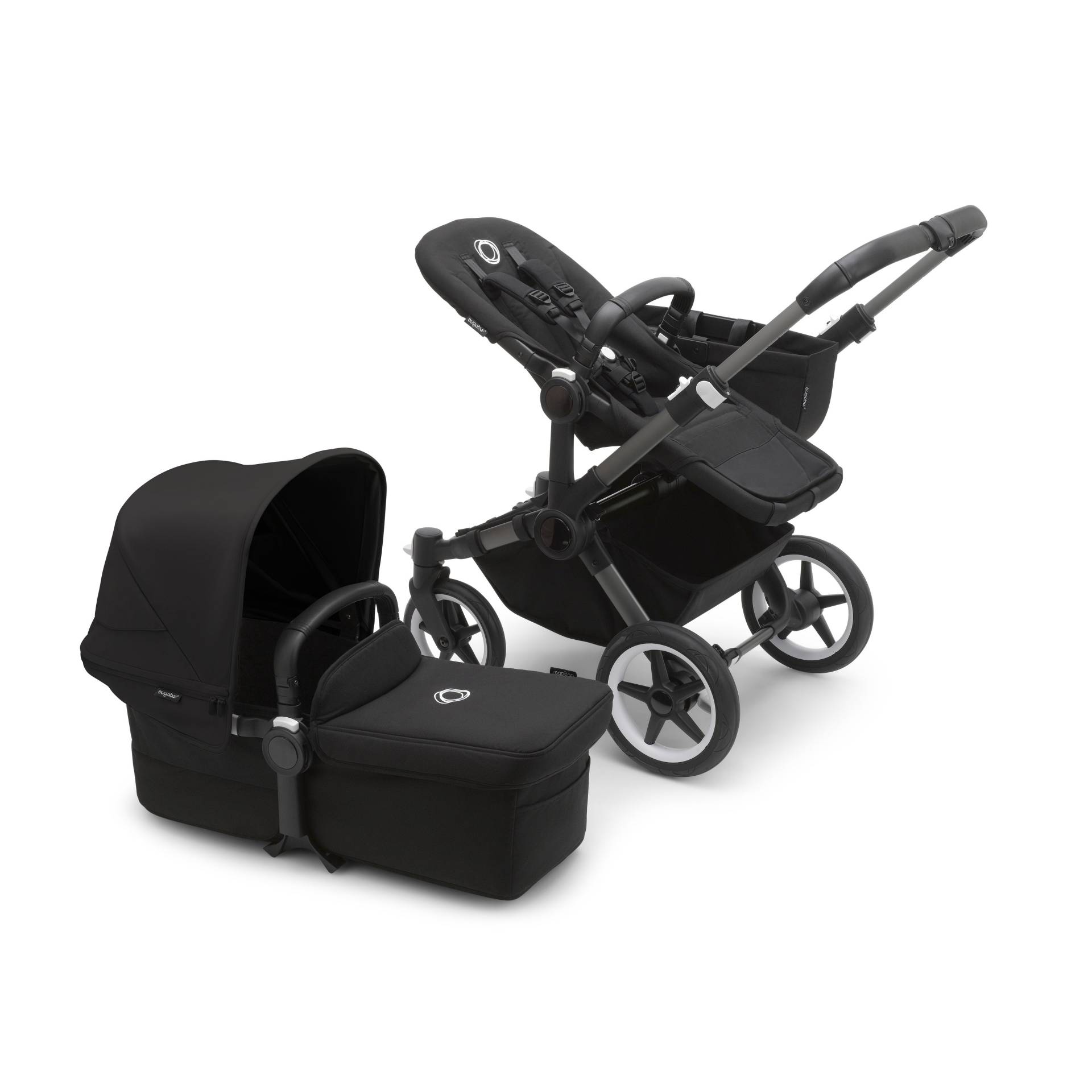 Bugaboo Donkey5 Mono Stroller - Graphite/Midnight Black von Bugaboo