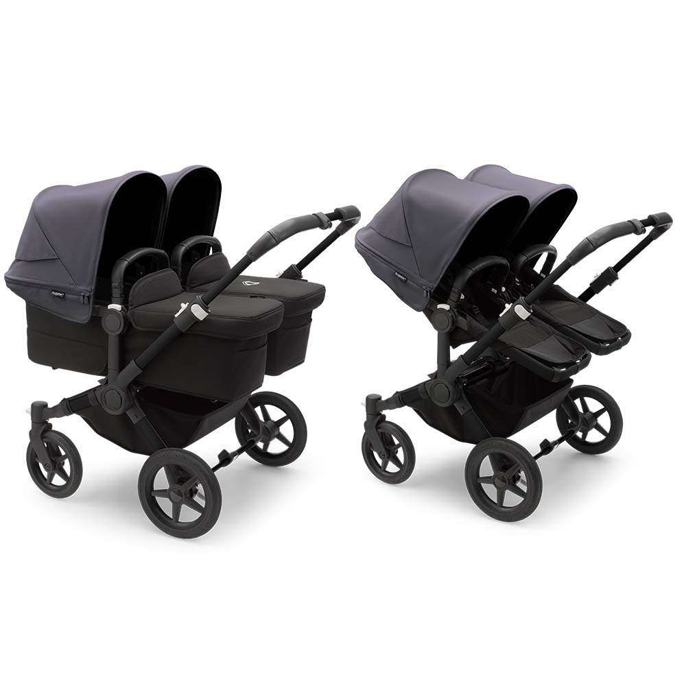 Bugaboo Donkey5 Twin Stroller - Black/Midnight Black von Bugaboo