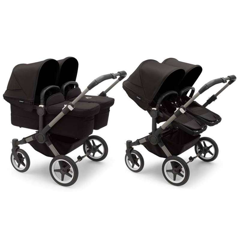 Bugaboo Donkey5 Twin Stroller - Graphite/Midnight Black von Bugaboo